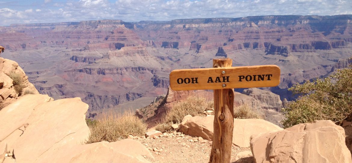 Grand Canyon National Park scenic lookout point