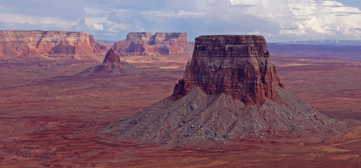 Tower Butte The massive Tower Butte standing surrounded by the Page Arizona desert