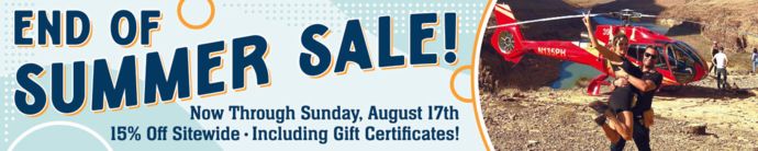 Purchase Helicopter Tour Gift Certificates