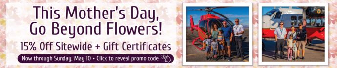 Purchase Helicopter Tour Gift Certificates