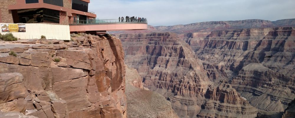 The Skywalk Bridge at Grand Canyon West