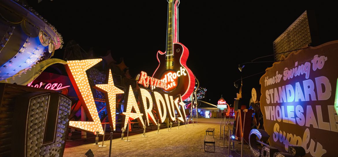 Stardust casino neon sign