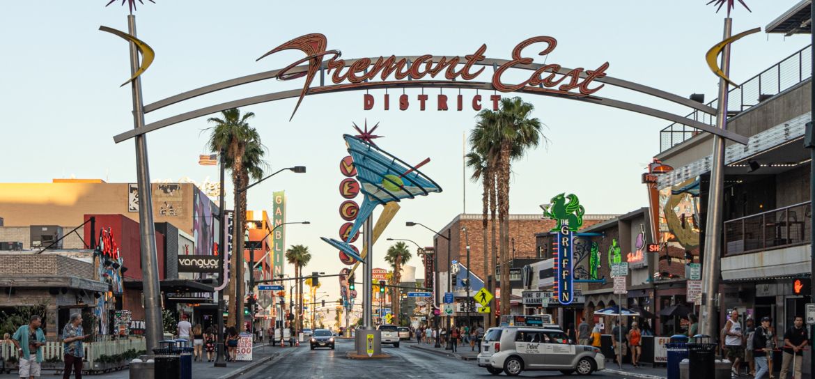 Fremont Street in Downtown Las Vegas
