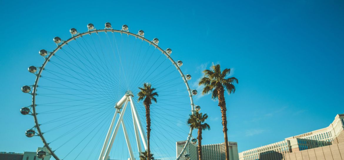 the High Roller Observation Wheel, the second tallest ferris wheel in the world