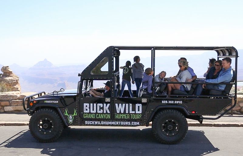 Hummer tour at the Grand Canyon South Rim