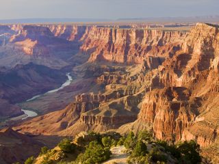 South Rim from the canyon edge
