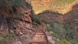 stairs located within Grandview Trail at the Grand Canyon National Park