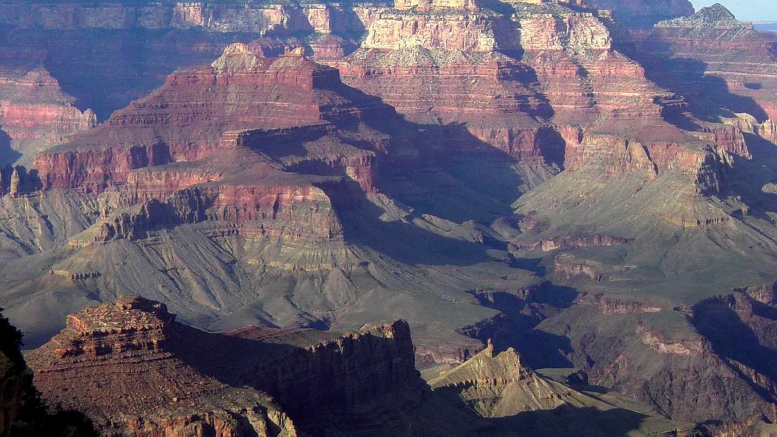 South Rim in the late afternoon
