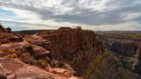 A dining spot located at Guano Point at the Grand Canyon West