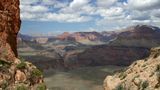 a beautiful view of the Grand Canyon photographed from the very edge