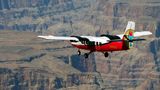 a sightseeing airplane tour over the Grand Canyon