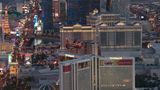 Guests enjoy view of the Las Vegas strip on the return portion of their tour.