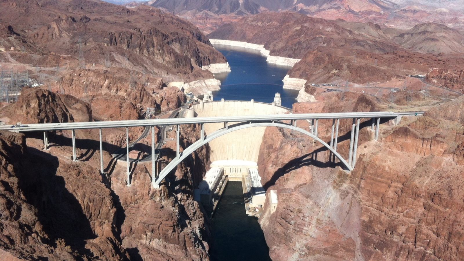 hoover dam view