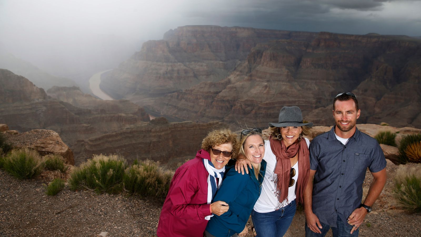 Grand Canyon West Rim Bus Tours provide plenty of opportunities for memorable family photos