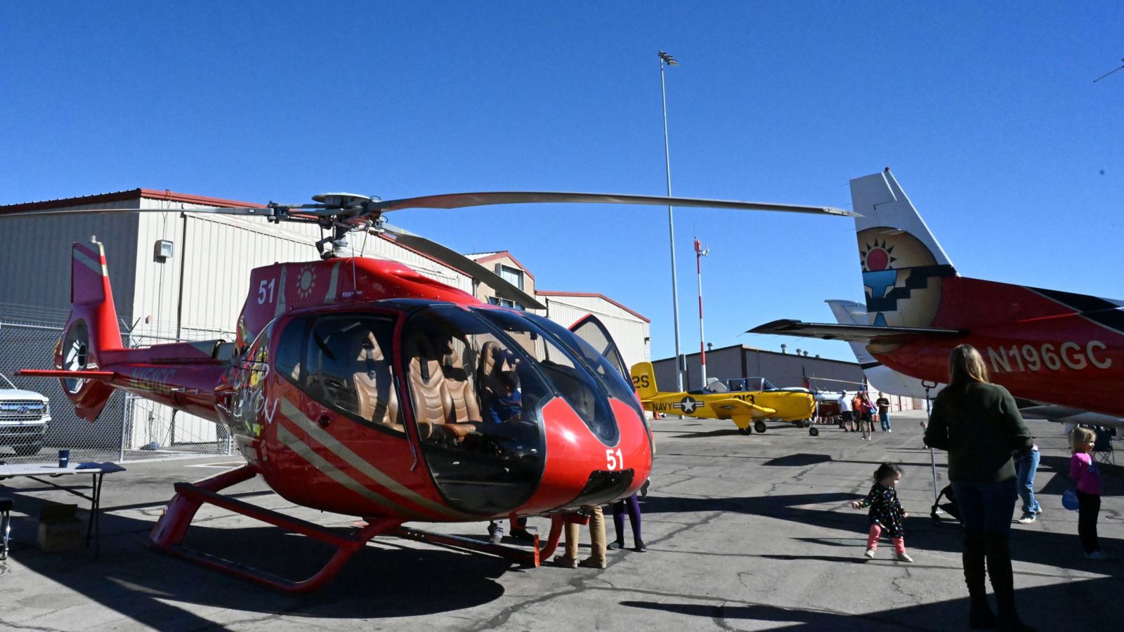 Papillon helicopter at Boulder City
