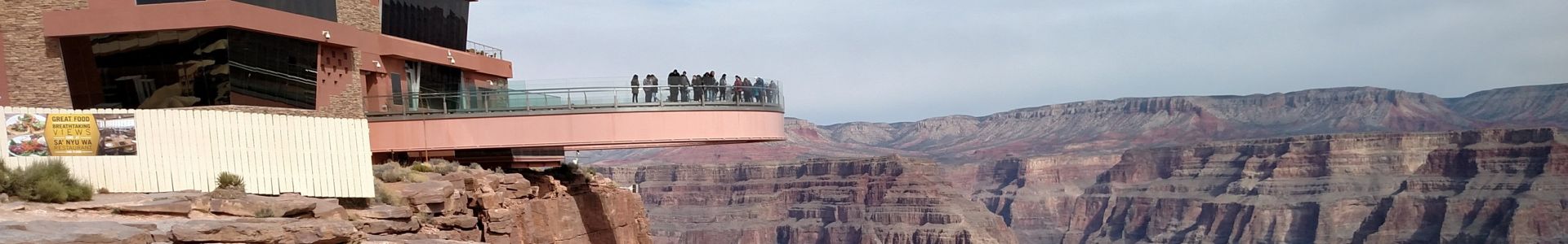The Grand Canyon Skywalk at the West Rim