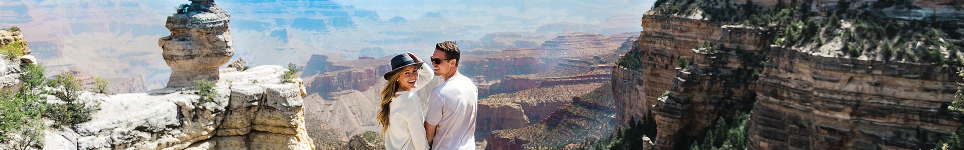Couple at Grand Canyon