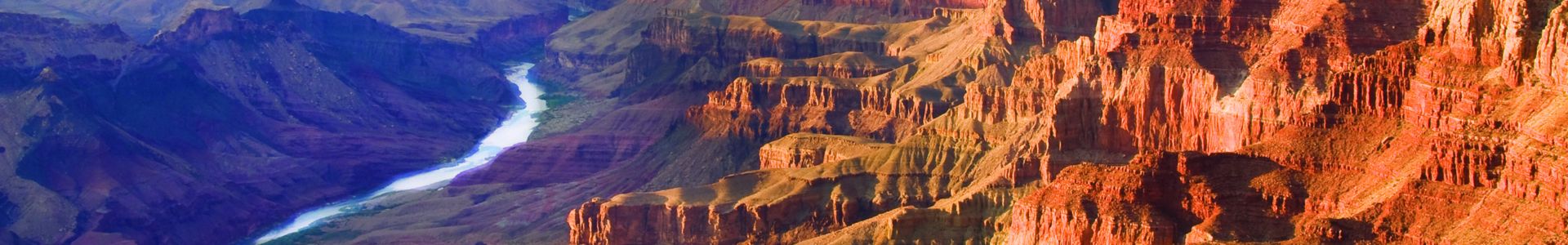 a panoramic view of the grand canyon national park at sunset