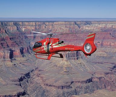 Visitors walking out to Guano point at Grand Canyon West Rim