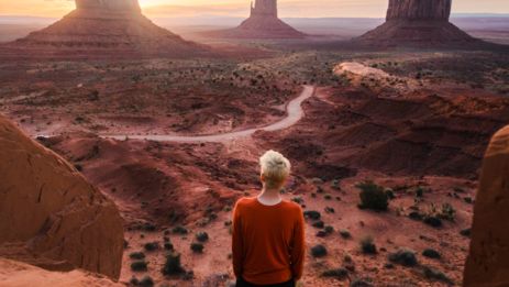 monument valley in Navajo Nation