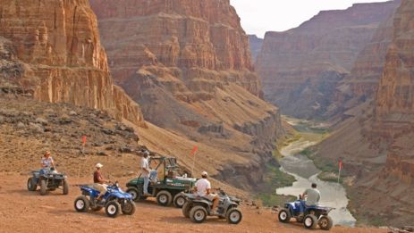Grand Canyon ATV tour taking place at the North Canyon