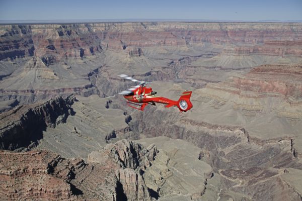 Aerial image of the grand canyon