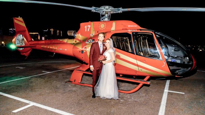 helicopter weddings