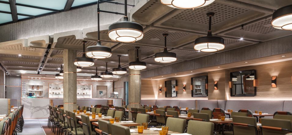 Interior of Matteo's Ristorante Italiano in the Venetian Resort on the Strip