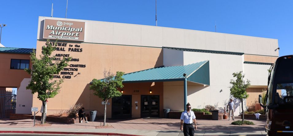 Airport near Glen Canyon National Recreation area
