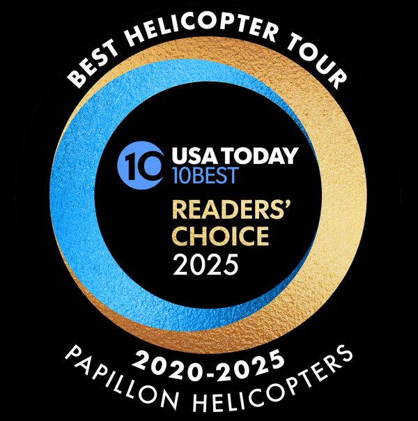 USA Today Reader's Choice Award best helicopter tour