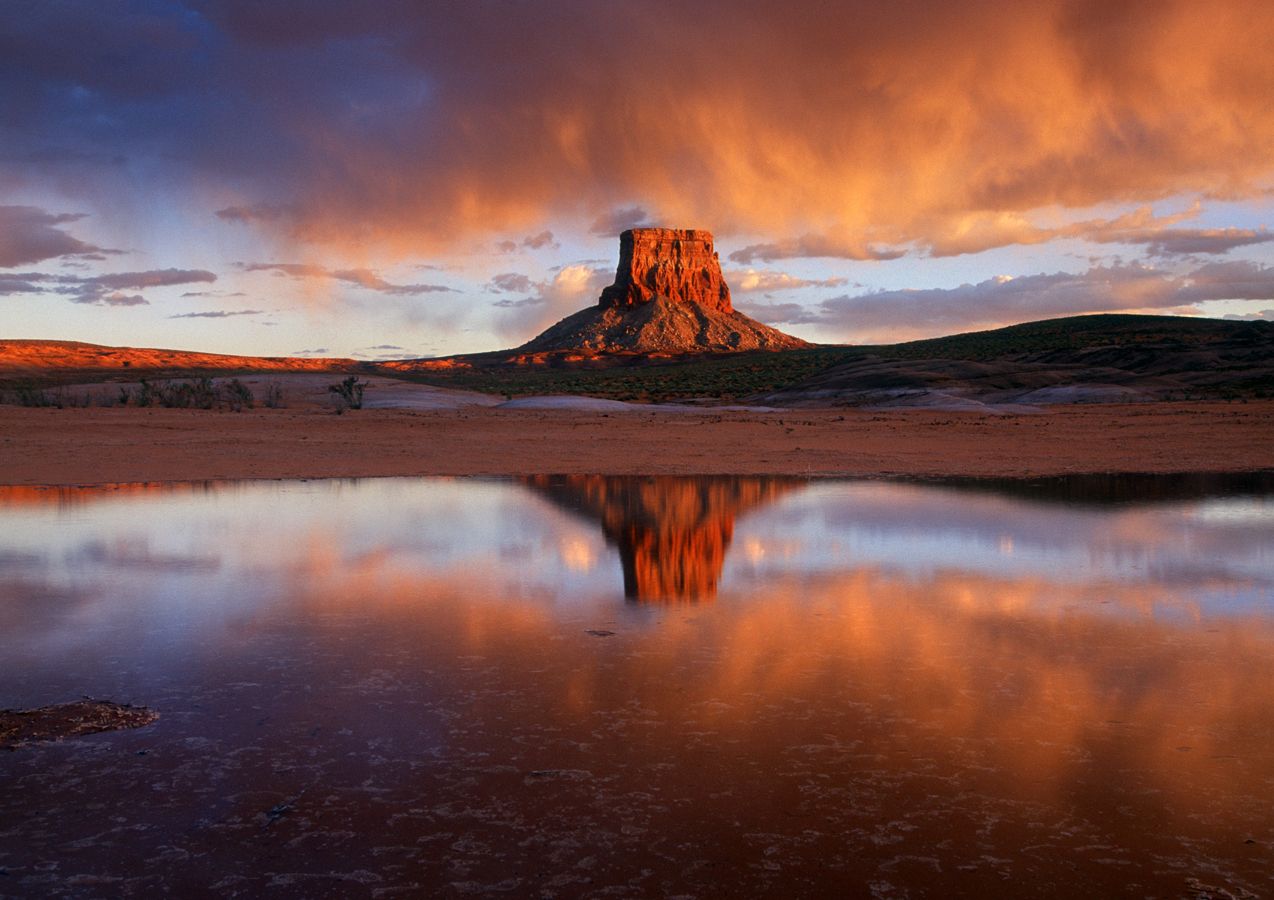 Tower Butte in Navajo Nation